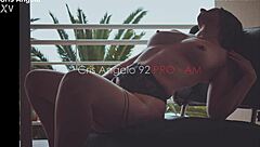 shooting star cris angelo in private shower fun with friends