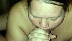 redhead milf gives me a wet sucking session