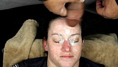 Dirtydees slave to cum bukkake compilation