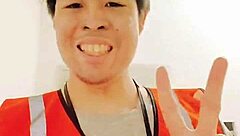 amsr sfw asian amateur solo walking about during work in public outdoor city street