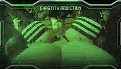 Ladyboy In Chastity Cage Feels Submissive Emotions.