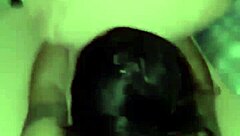 guy getting it in doggystyle with bent over tits and ass