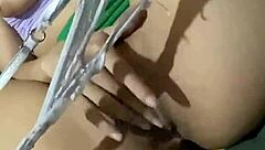 Cute Colombian Alexia Fingers Her Pussy in Public