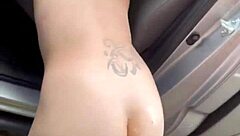 busty petite 18+ hooker gets facial after doggystyle blowjob