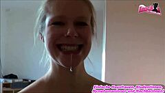 my ex claudia got six cumshots in her mouth