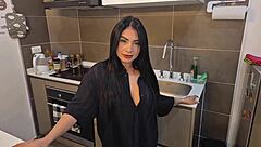 i cheer up my tired husband with a relaxing blowjob after work