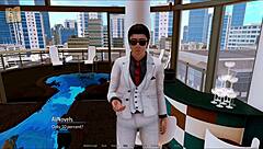 What's happening in this harem hotel 76 adventure?