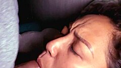 My Stepsister Dafri Sucks My Cock and Spits Semen in My Mouth on My Face