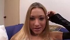 Kayla Marie Gagging Cock and Licking Balls