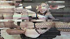 lesbians lick ass, fist anal, squirt drink