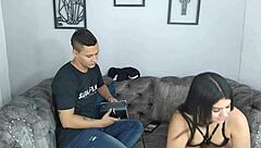 Sex and blowjob in my first porn casting - Mia Montiel 😍