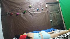 Ghost fucks couple in bed haunted by otherworldly beings