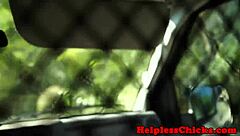 i domintated stranded teen in van