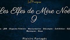 French elf talks dirty solo in mother's noel episode 9