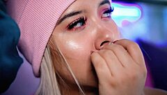 I can't resist sucking my stepbrother's cock live