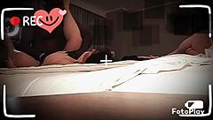 snowbunnyqueen27 joins interracial threesome with big black cock