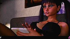 nasty older stepsister lets brother enjoy her feet