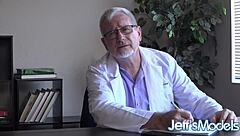 Horny Fat Nurse Aurora Rainbow Rides Patient's Cock