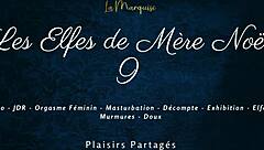 French elf talks dirty solo in mother's noel episode 9