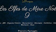 French elf talks dirty solo in mother's noel episode 9