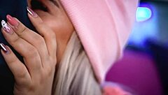 I can't resist sucking my stepbrother's cock live