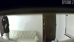 ebony hidden cam handjob and blowjob leading to cum in mouth