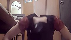 desi creampie queen focuses on her boob exercises