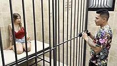 I, the international reporter, fucked the hot prisoner