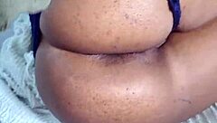 Wow, my stepdaughter's big ass is perfect for anal spreading and gaping!