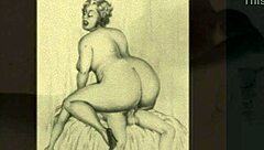 Exploring vintage erotic drawings from antique collections