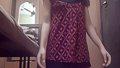 desi creampie queen focuses on her boob exercises