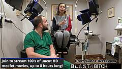 Kalani Luana sucks dick twice before doctor fucks her in POV