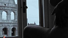 Double anal fisting for lady ana in colosseum