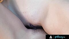 Milf Eats And Scissors Stepbae In Pool?