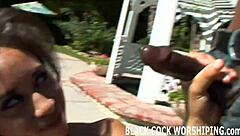 Two huge black cocks are tearing me up!