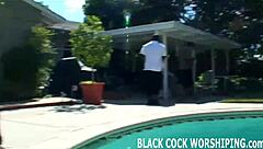 Two huge black cocks are tearing me up!