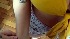 Blackmail: suck my cock or i'll show the video to your boyfriend