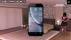 Slut Poses Horny in Bathing Masturbation and Cunilingus 69