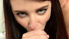 beautiful librarian with glasses in college pov