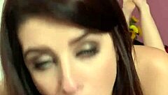 beautiful librarian with glasses in college pov