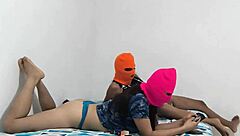 Hot Latinas Groping Buttocks For Stepbrother