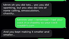 sexting emasculating my sissy bitch humiliation