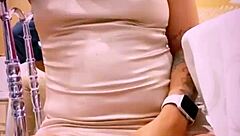 Casual Wife Shows Off at Friend's Wedding