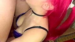 可爱少女被口爆、舔肛并喝精液