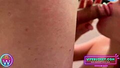 Amateur Milf Fucked and Fed Cum in Kitchen