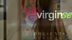 18 Virgin Sex with Jacqueline enjoying solo playtime fun!