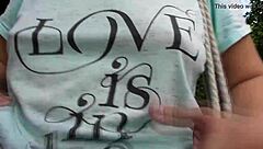 I love flashing my hairy mature pussy in see-through dress