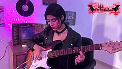 nana in cosplay deep throats and rides that thick cock so well