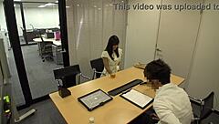 Japanese cute teen 18+ in fake idol audition.