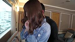 exploring cute japanese babe in intimate moment